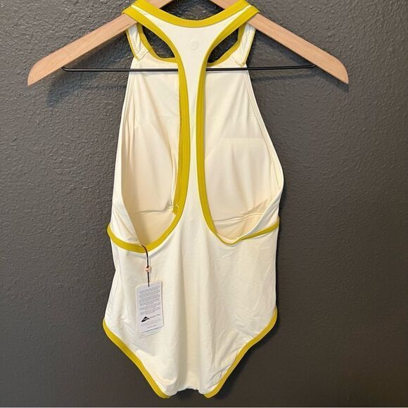 CALIA Women's Halter Racerback Cheeky One Piece Swimsuit - Picture 6 of 12